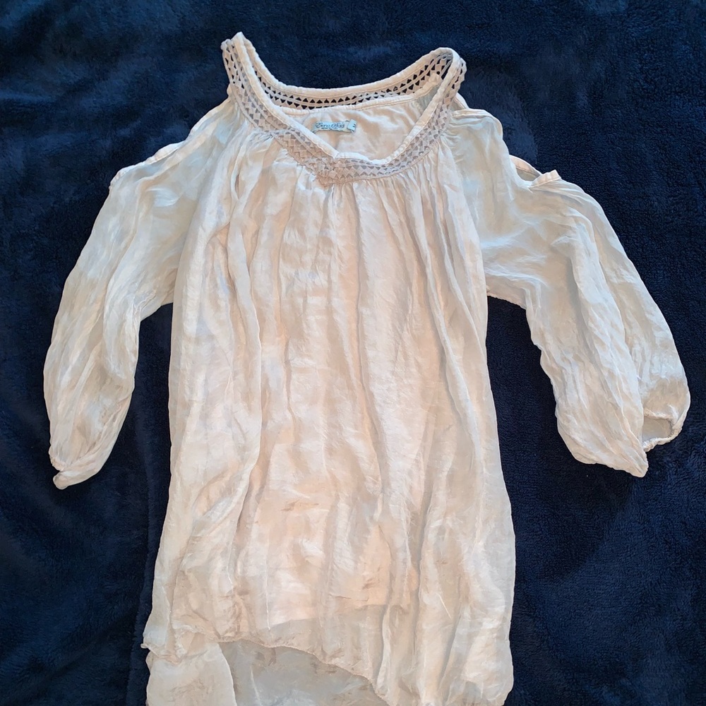 Elena Baldi Open Shoulder Blouse